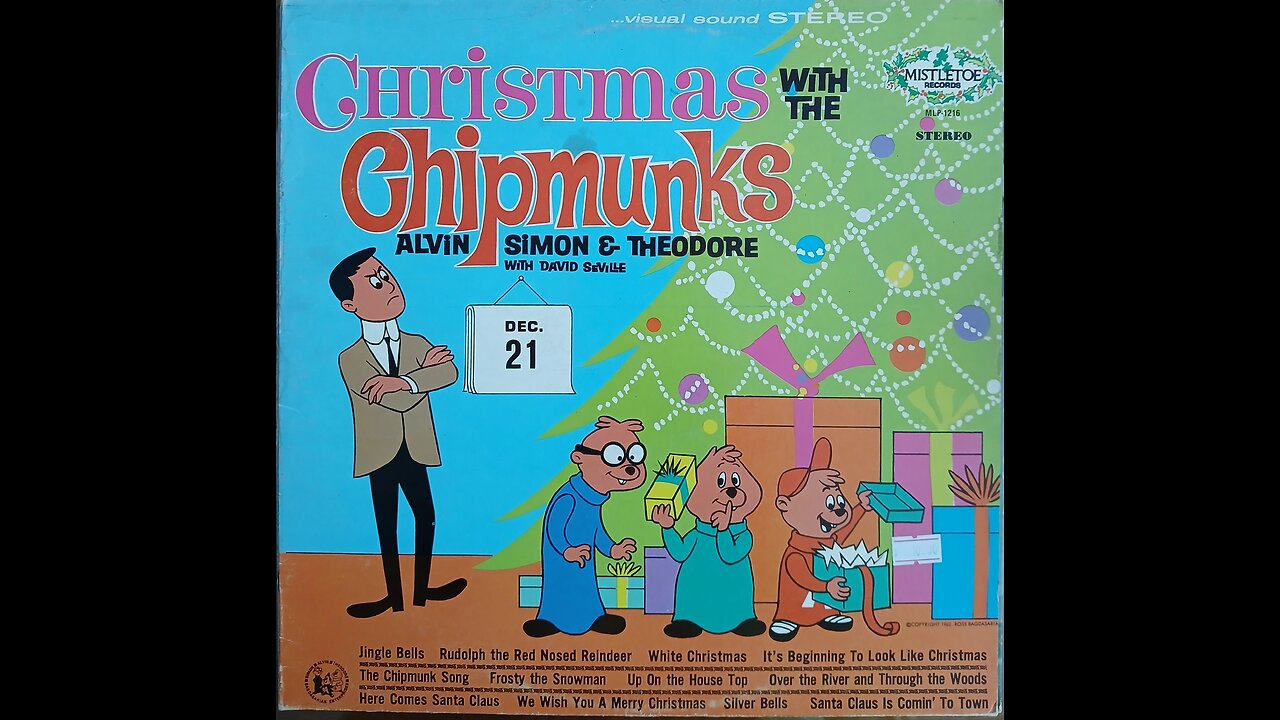 CHRISTMAS WITH THE CHIPMUNKS ALVIN, SIMON & THEODORE with DAVID SEVILLE