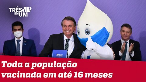 Governo federal lança plano nacional de vacinação com inclusão da Coronavac