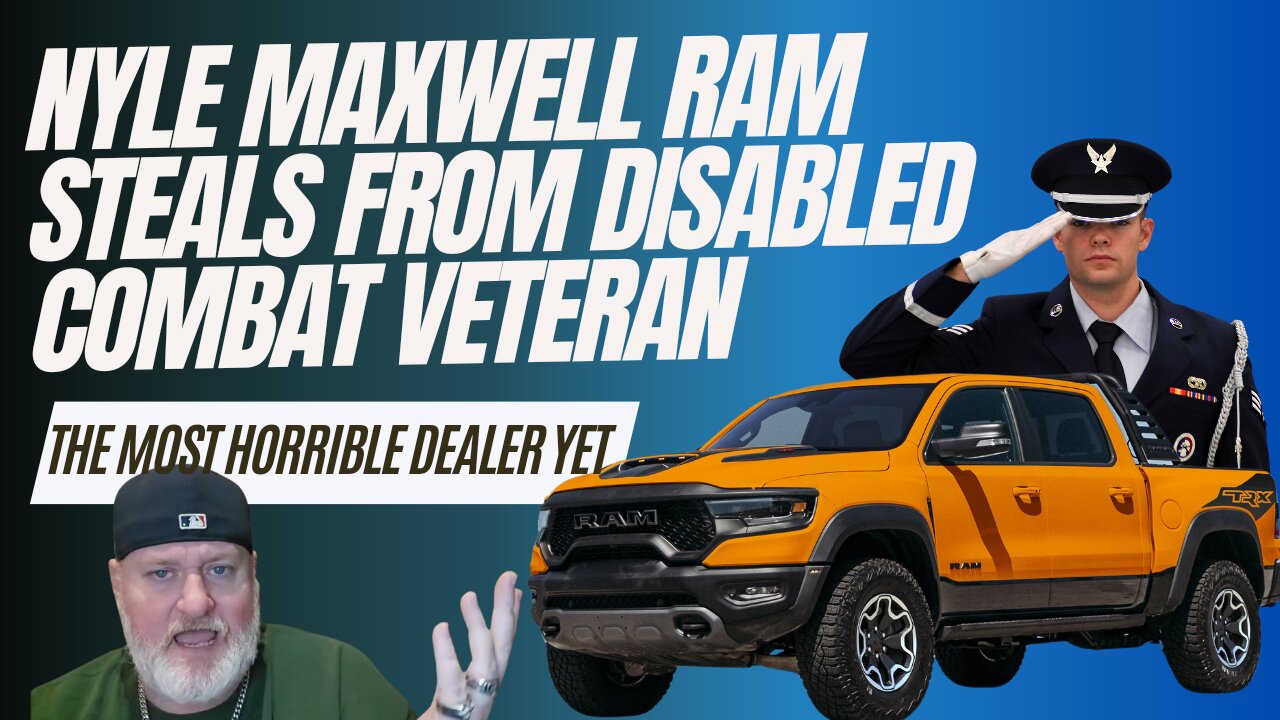 Nyle Maxwell Ram Austin TX, Steals Money Disrespects Disabled Combat Veteran. Made Him Sit In Pain!