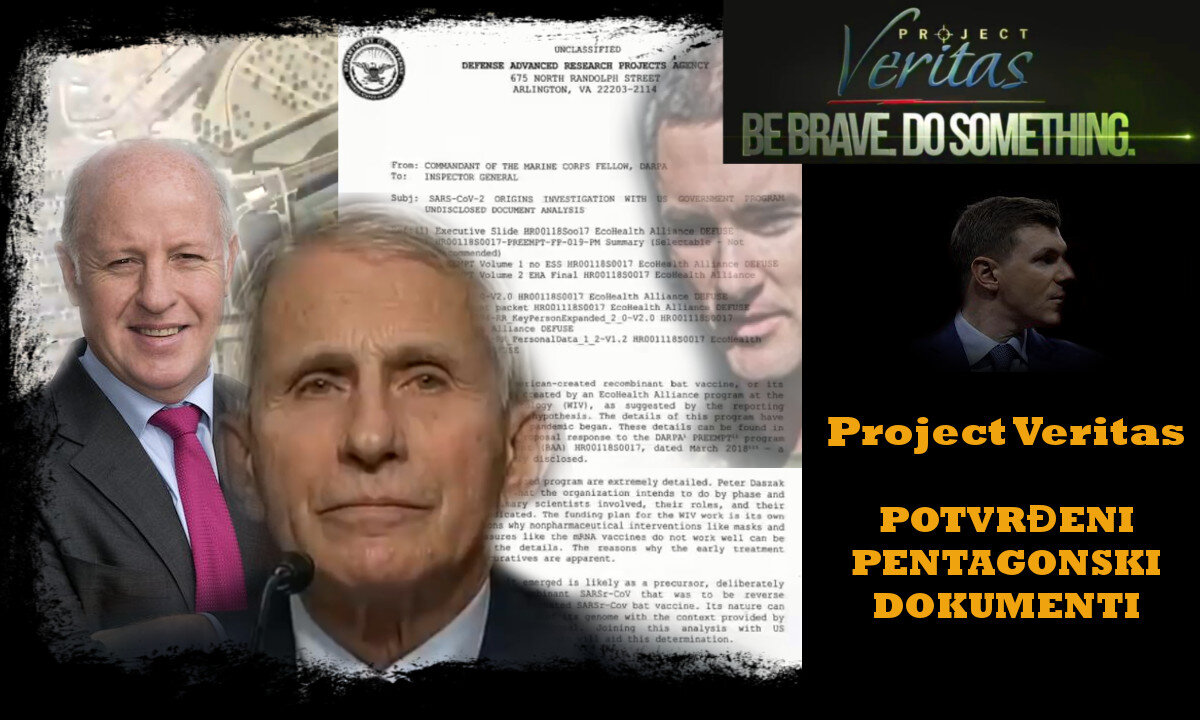 Project Veritas - Potvrđeni pentagonski dokumenti Hrvatski prijevod