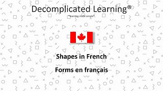 Learn Shapes in French