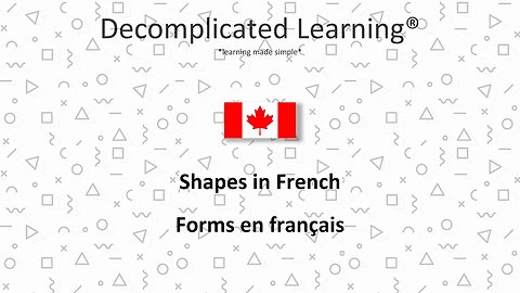 Learn Shapes in French