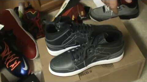 UNBOXING! BEST QUALITY AJ1? "Nike Air Jordan 1 Nouveau "BLACK ICE AJ 1 NOUVEAU' #HYPEBEASTKILLA