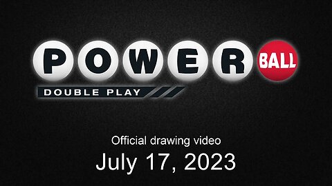 Powerball Double Play drawing for July 17, 2023