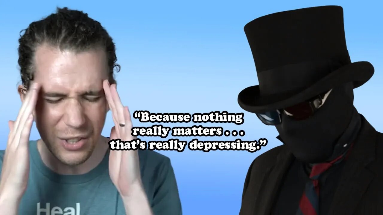 Atheism is meaningless and depressing, eh?