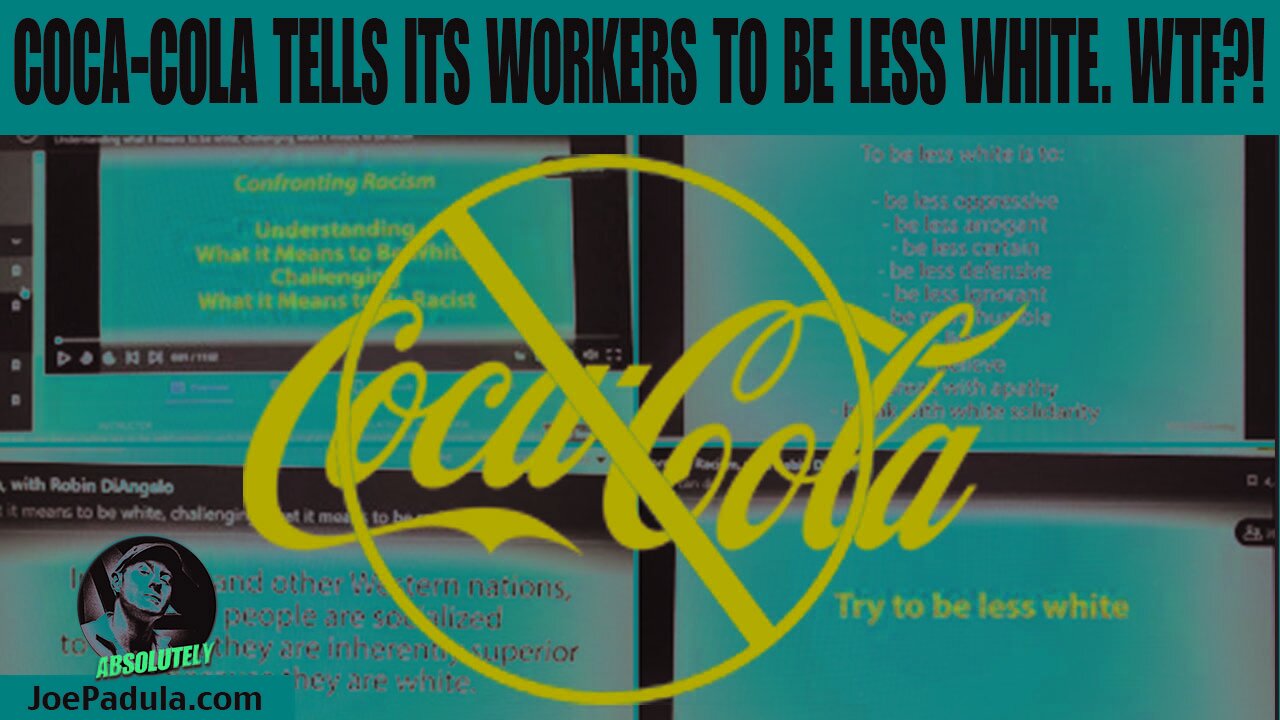 Coca-Cola Tells its Workers to be Less White?!?!