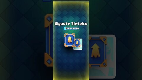 Gigante elétrico nível 15 - Clash Royale