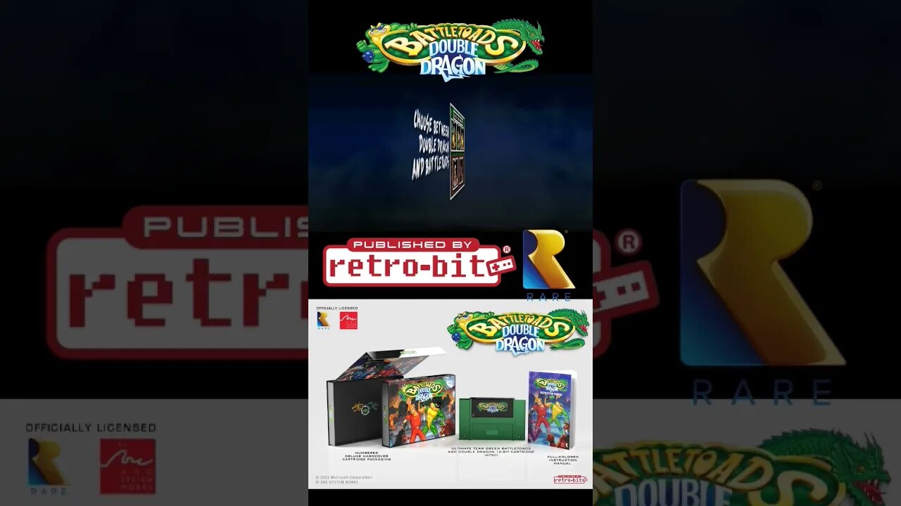 Battletoads & Double Dragon RETURN to the Super Nintendo!