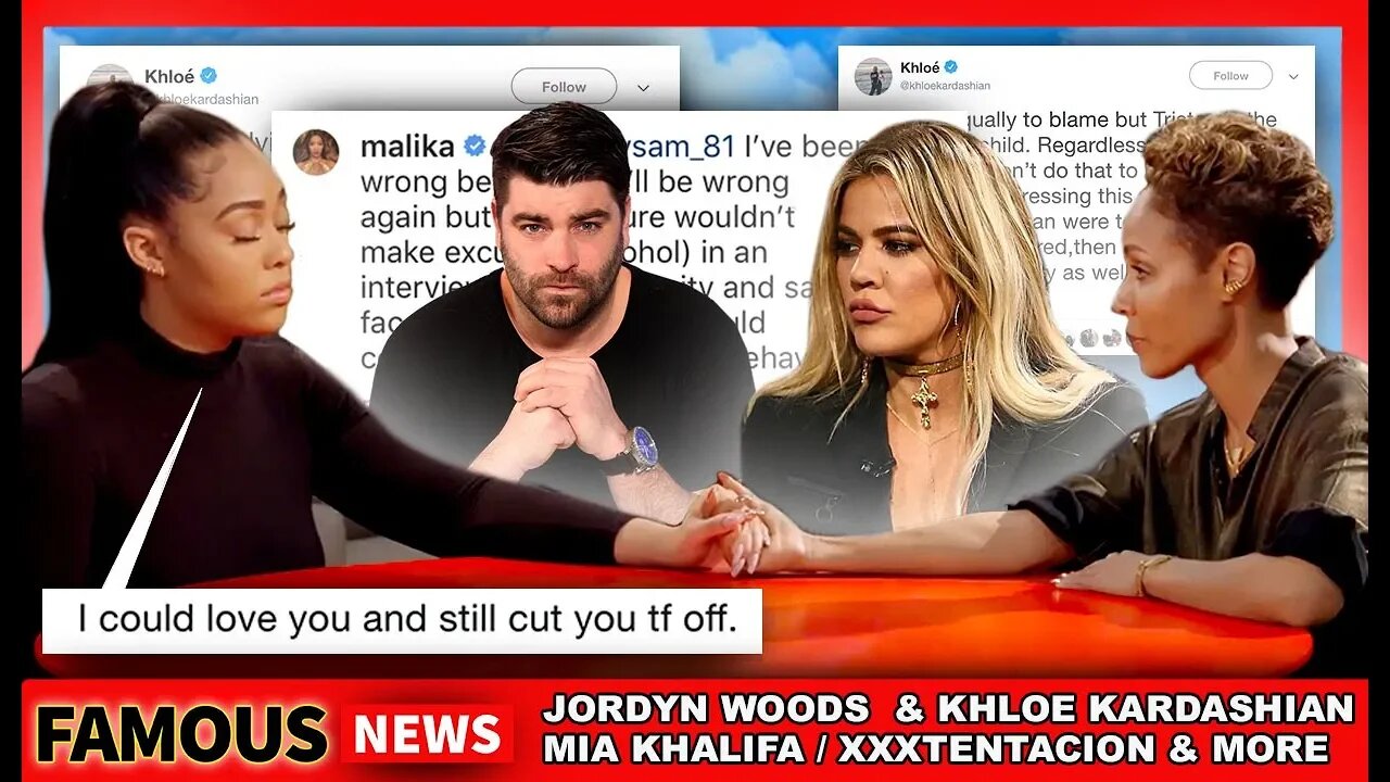 Jordyn Woods Reveals All on Red Table Talk and Khloe Calls Her Out | Famous News