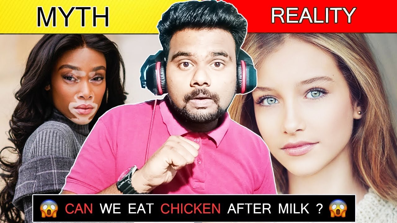 CAN WE DRINK MILK AFTER EATING CHICKEN | PROBLEM SOLVED | PRKILL FACTS | 😱