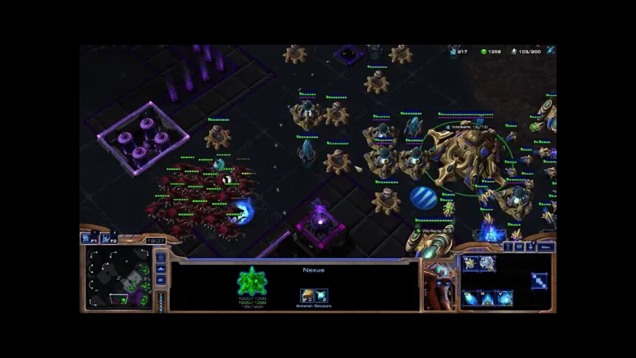 Session 2: Starcraft II (1v1 matchmaking as random) - -