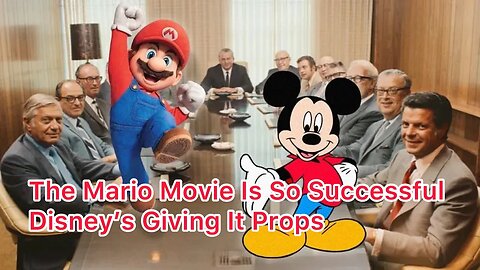 The Mario Movie Is So Successful Disney's Giving It Props