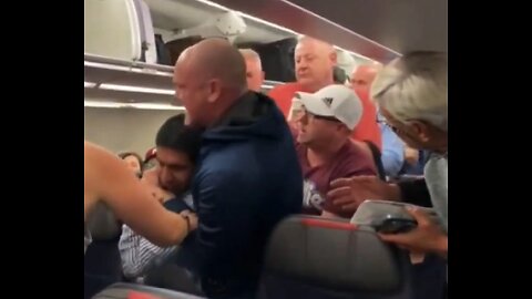 Airline Passenger Put In Headlock After Antisemitic Slur