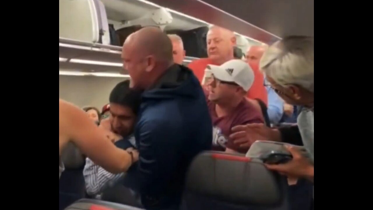 Airline Passenger Put In Headlock After Antisemitic Slur