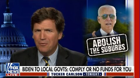 Plan To Abolish The Suburbs? Tucker 6/28/21