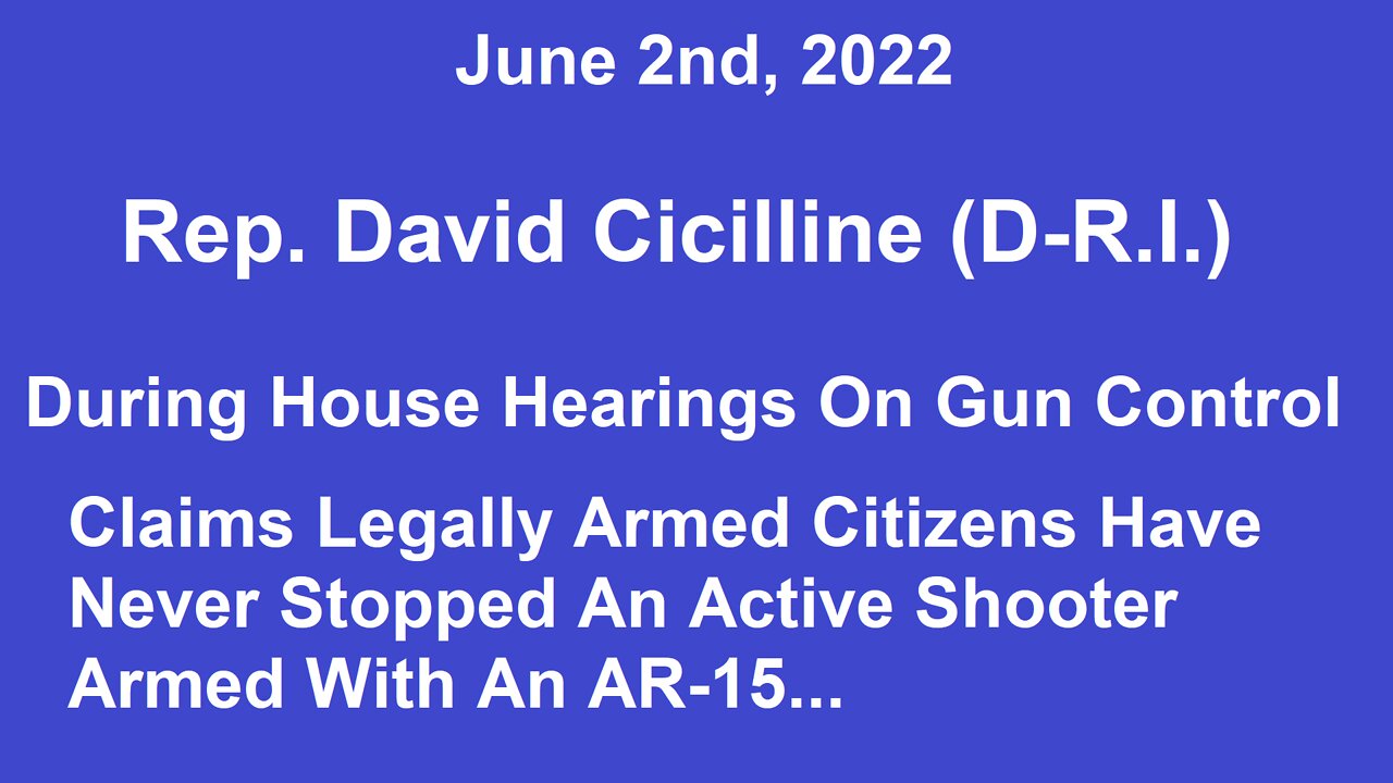 NO ARMED CITIZEN AR15 ACTIVE SHOOTER STOPS? FACTS SAY OTHERWISE