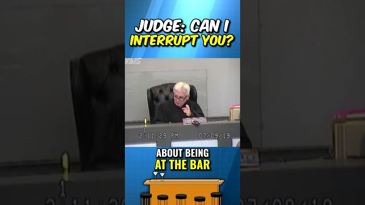 Judge INTERRUPTS the COURT ROOM!