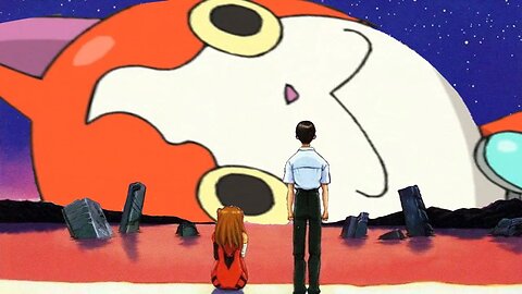 EXCLUSIVE Yo Kai Watch Puni Puni Neon Genesis Evangelion Collab Footage