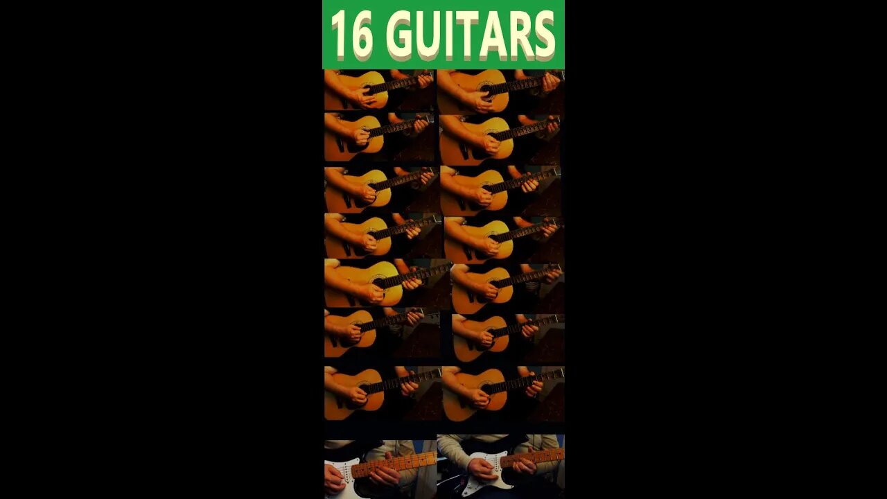 16 Guitars By Gene Petty #Shorts