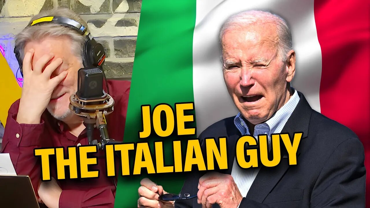 EMBARRASSING: Joe Biden Pretends He's Italian to Giorgia Meloni