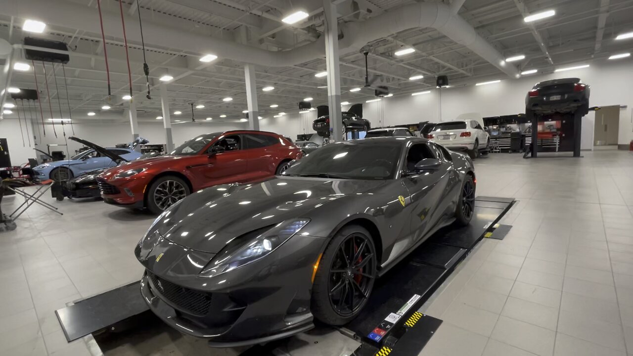 FERRARI 812 superfast turn your volume up!!!!!