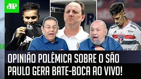 TRETA! "É RIDÍCULO você FALAR ISSO do São Paulo!" Nilson Cesar DÁ NO MEIO de Flavio Prado!