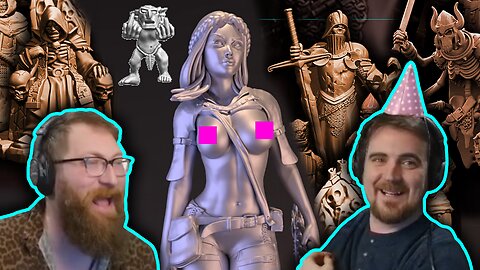Kickstarter Miniatures 30 - Tom and Ben