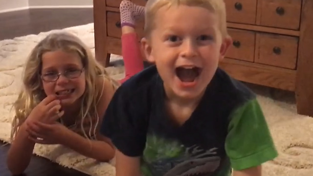 These Kids Have A Priceless Reaction When They Find Out They WIll Have A Kitten