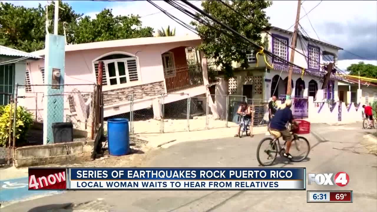 Series of earthquakes rock Puerto Rico