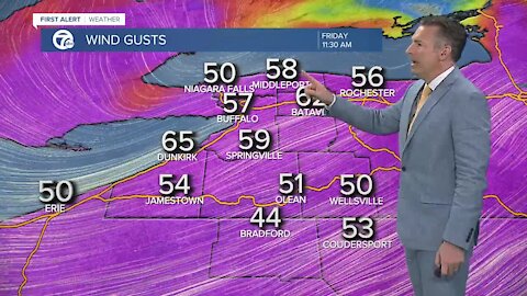 7 First Alert Forecast 5 a.m. Update, Friday, March 26