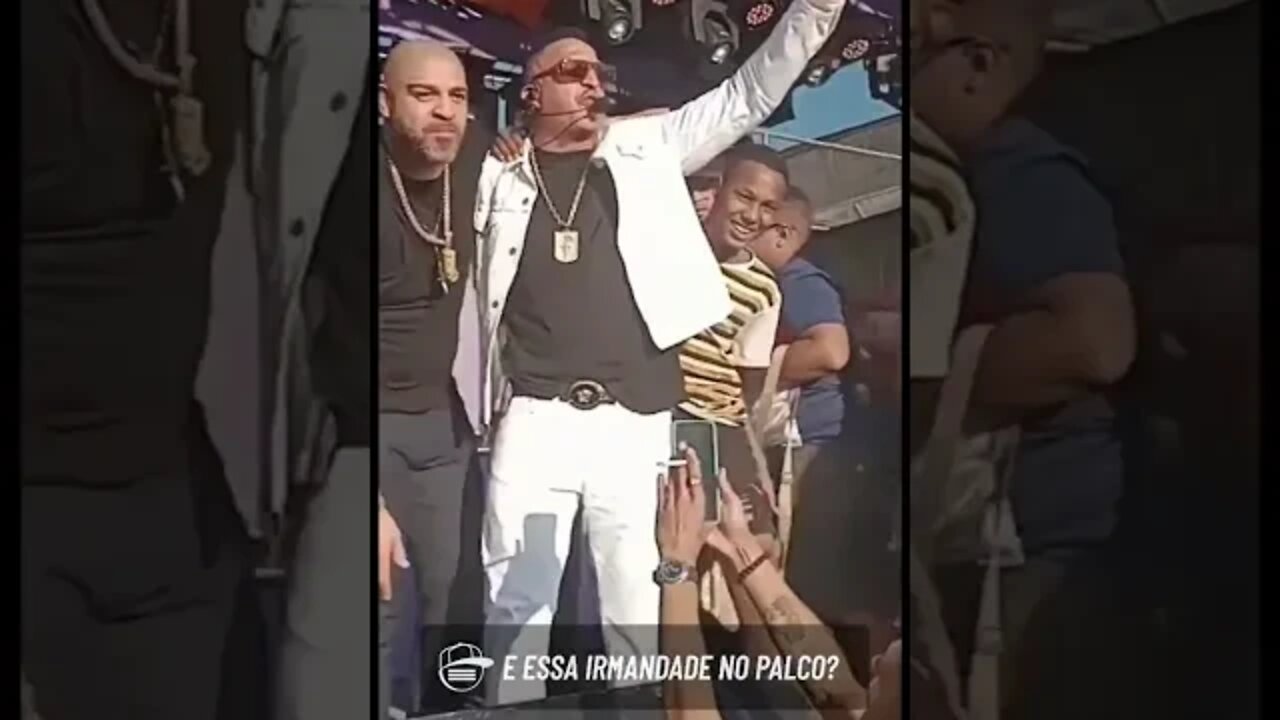 MANO BROWN E ADRIANO IMPERADOR NO COMPLEXO DO ALEMÃO #shorts