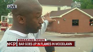 Fire damages Woodlawn's Pike Bar and Grill