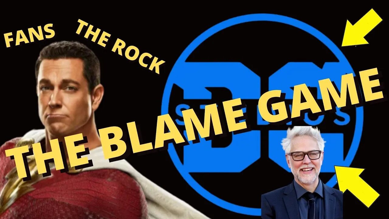 THE BLAME GAME - WBD & Zachary Levi BLAME The ROCK for Shazam's Failure!!