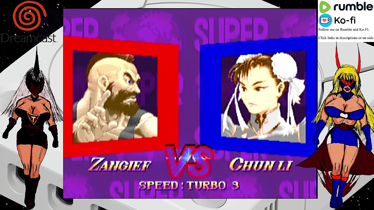 SSF2T Zangief Chun Li