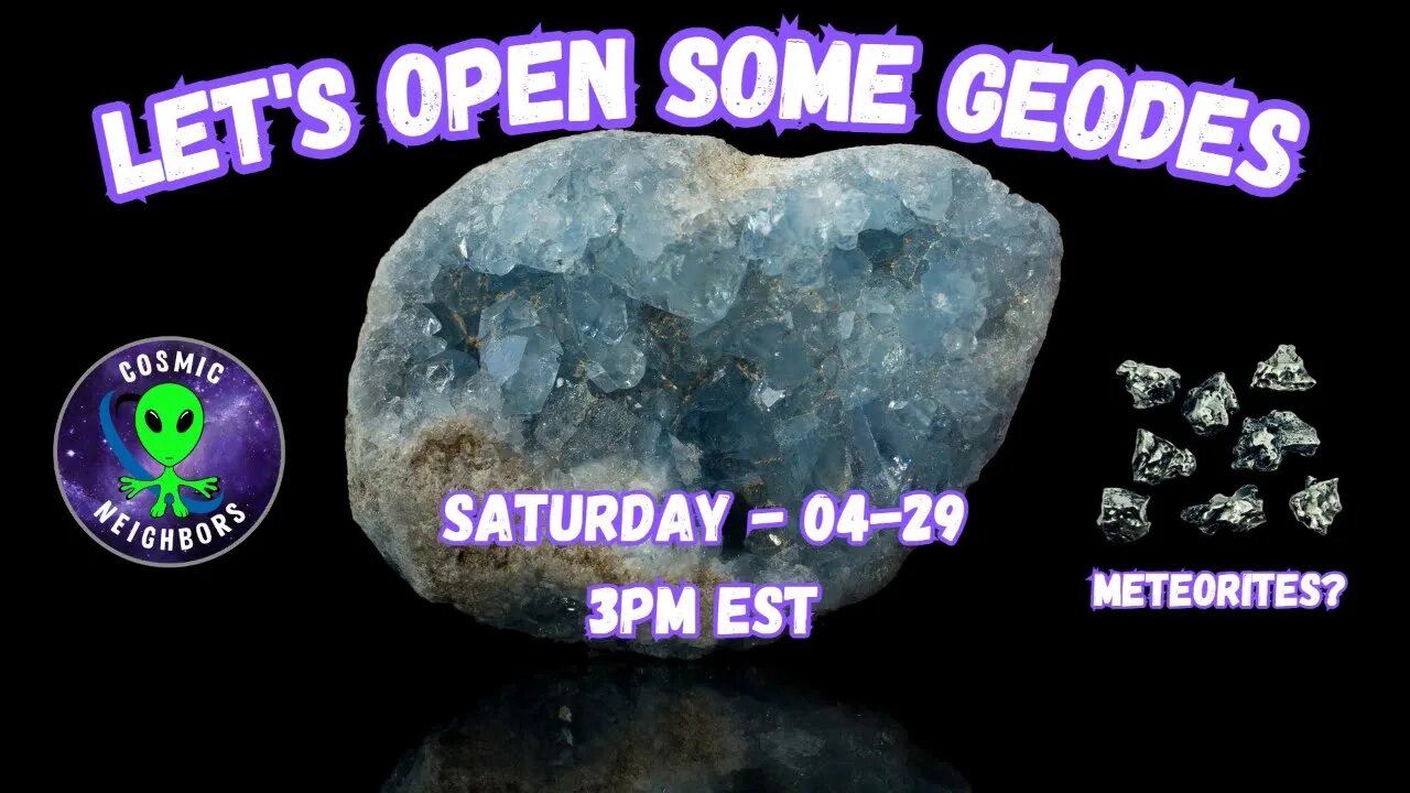 Lets Open Geodes