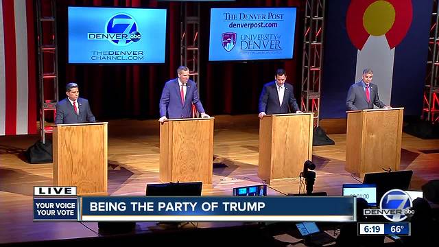 Full debate: Denver7 and The Denver Post host Republican gubernatorial debate