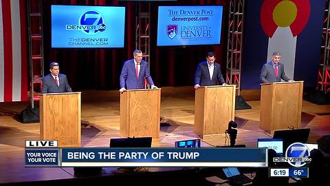 Full debate: Denver7 and The Denver Post host Republican gubernatorial debate