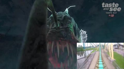 First look at SeaWorld's new virtual reality ride 'Kraken' | Taste and See Tampa Bay