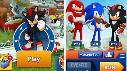 Sonic Dash VS Sonic Dash 2 Sonic Boom l Shadow VS Sonic VS Shadow VS Knuckles