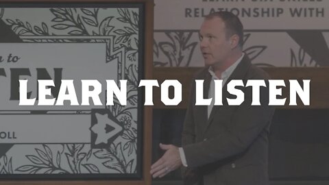 Malachi #3 - Learn to Listen