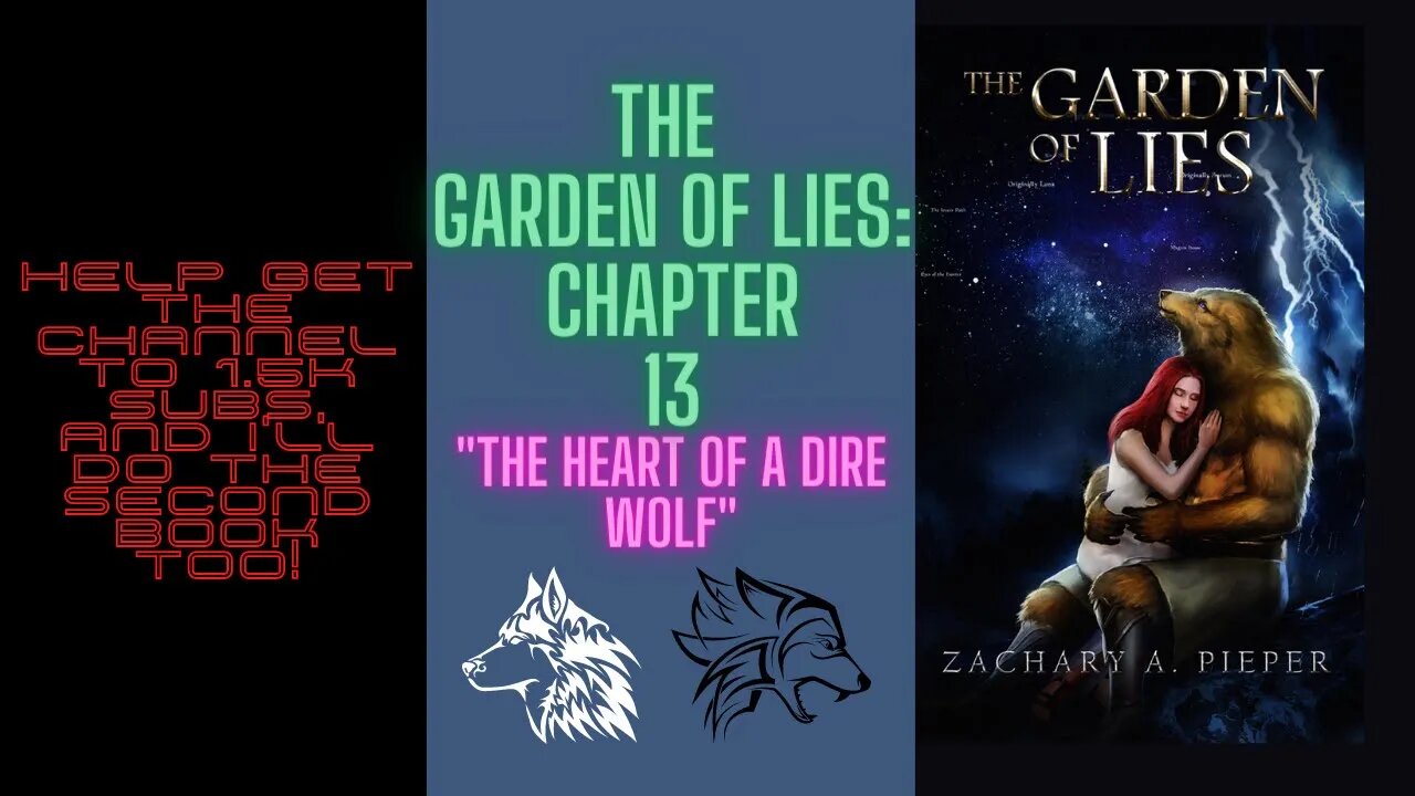 Authortube Read Along: The Garden of Lies - Chapter 13 "the Heart of a Dire Wolf"