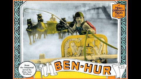 BEN-HUR: A TALE OF THE CHRIST 1925 Ramon Novarro & Francis X Bushman FULL MOVIE #25 AFI BEST SILENT FILMS