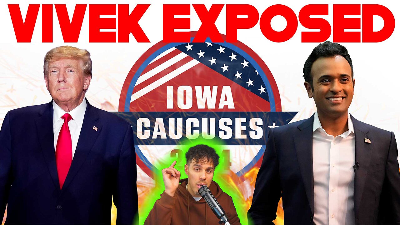 VIVEK EXPOSED IN IOWA