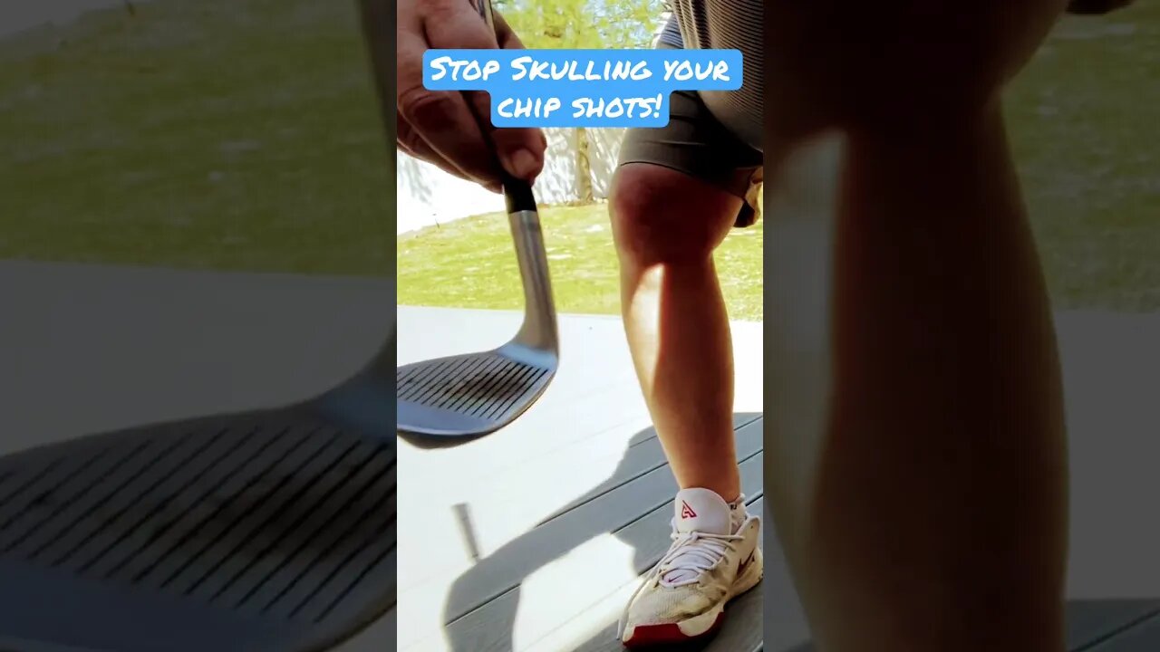 Stop skulling your chip shots with Tom Gillis Golf! #tomgillisgolf #golf #golftips