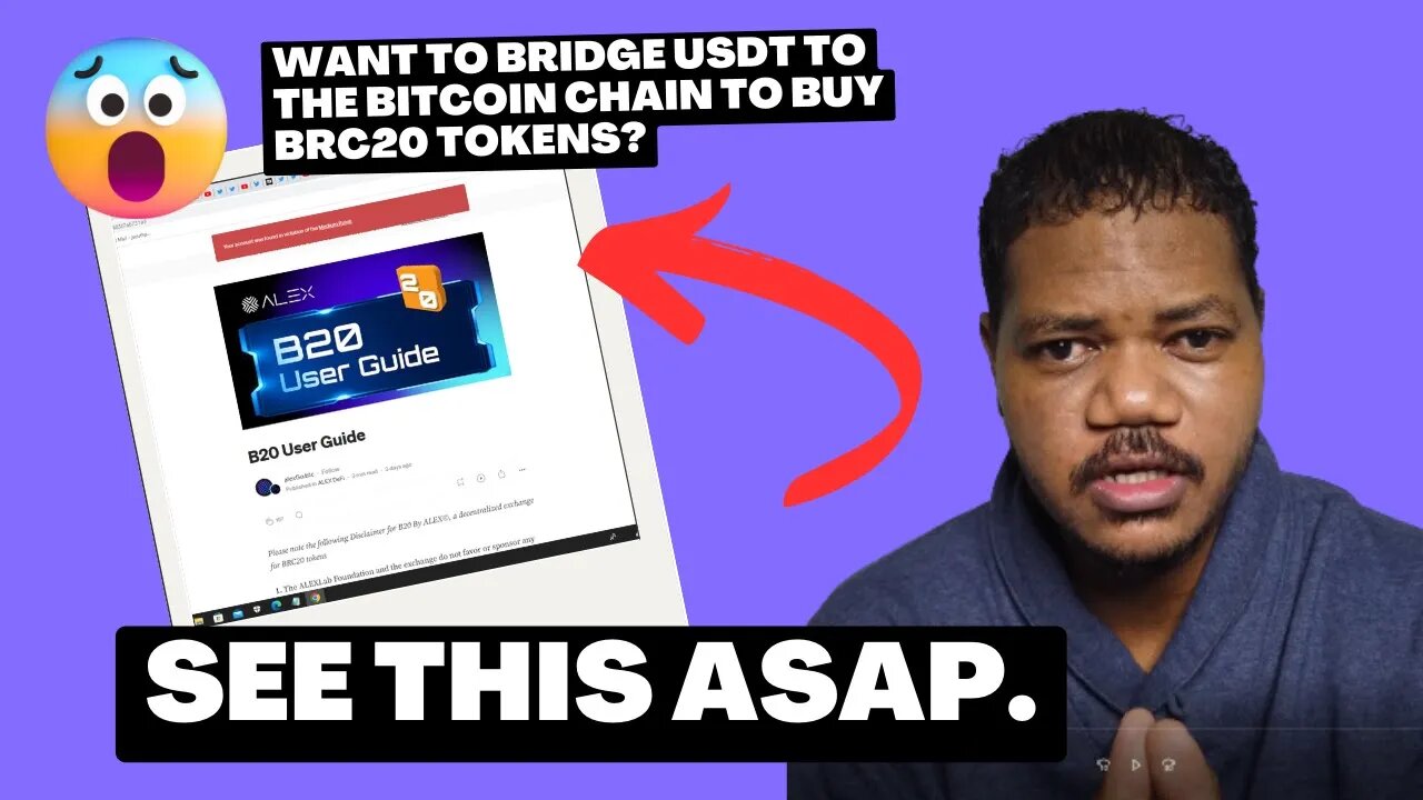 How To Bridge USDT From Bsc To Stacks To Purchase Low Cap Brc20 Tokens On AlexGo DEX?