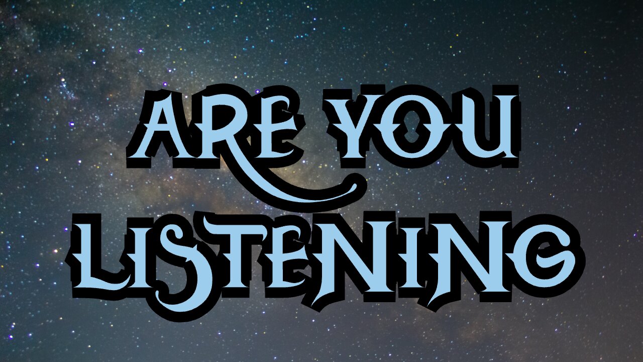 Are You Listening - Jt's Song of the Week 12-18-24