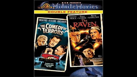 THE COMEDY OF TERRORS 1963 & THE RAVEN 1963 Vincent Price Classics DOUBLE FEATURE