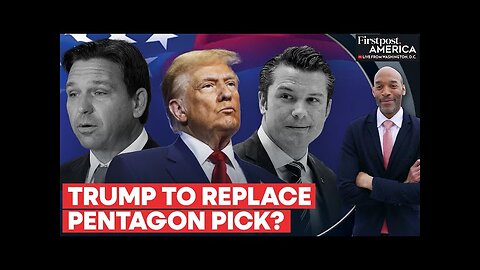 Donald Trump May Replace Pete Hegseth with Ron DeSantis to Run Pentagon: Report | Firstpost America