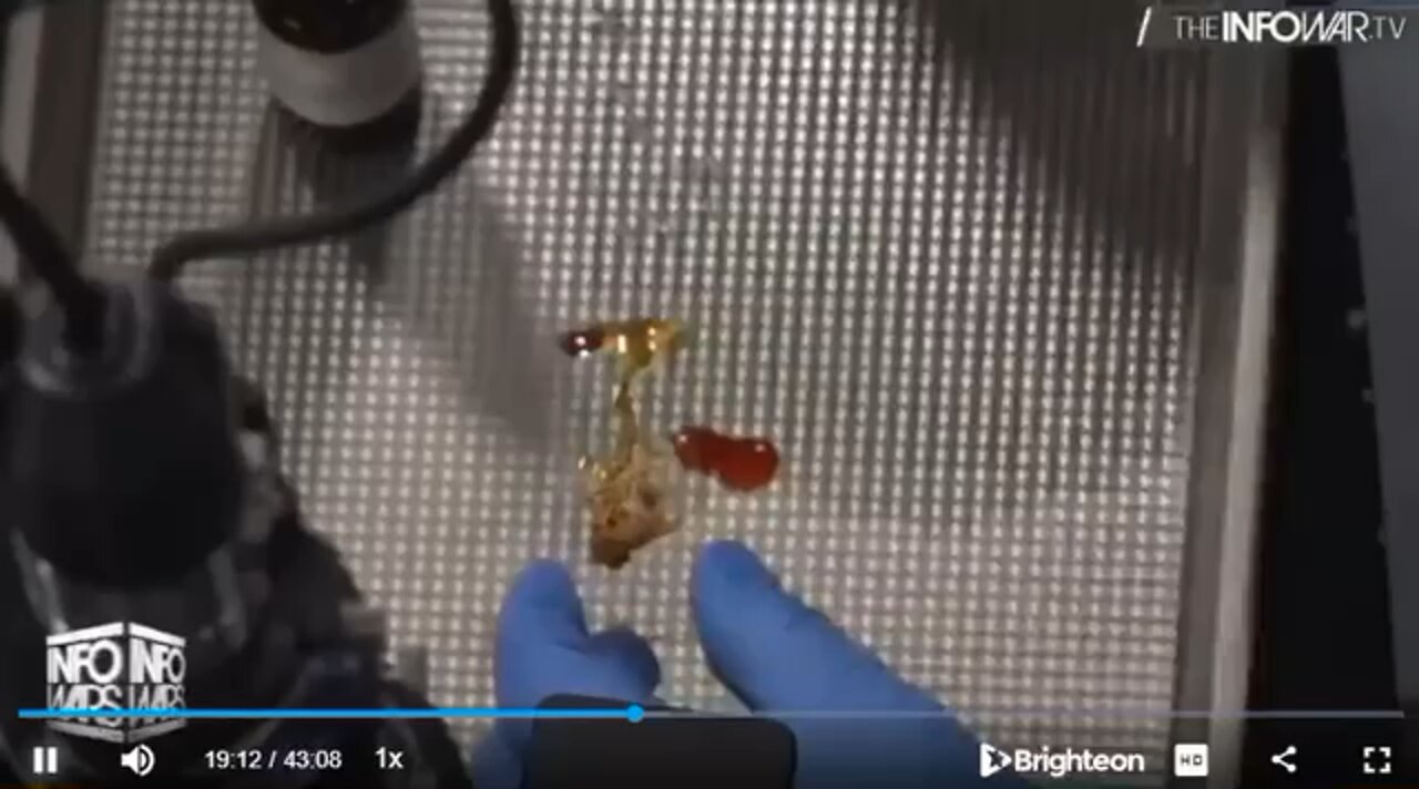 Vaccinated individuals have what in their bodies?!