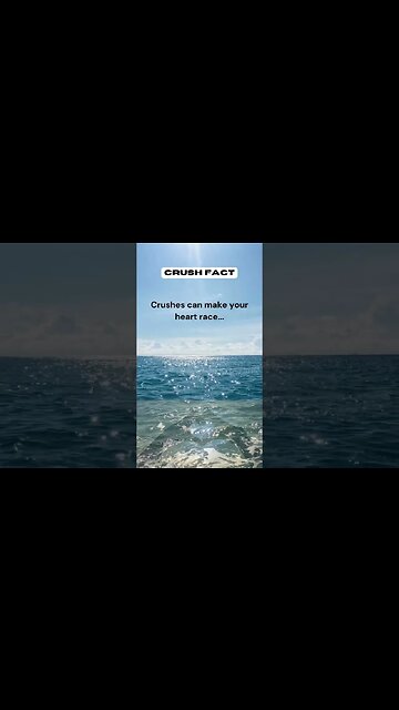 Crushes can make your heart race #shorts #facts #crushfact